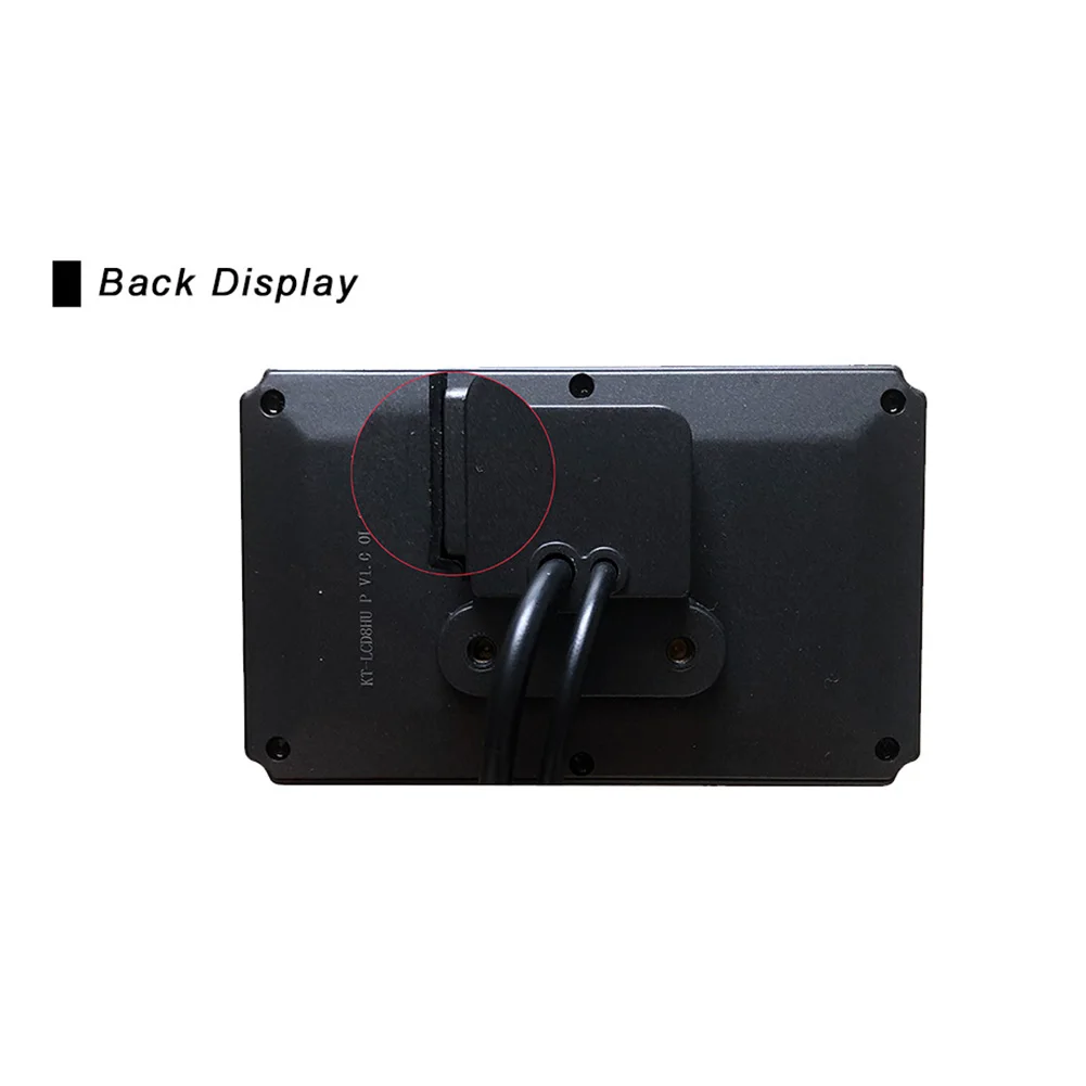 E-bike KT-LCD8HU Colour LCD Display Meter Panel For KT Series Controllers 24/36/48V Waterproof With USB Socket 5 Pin WP - купить по