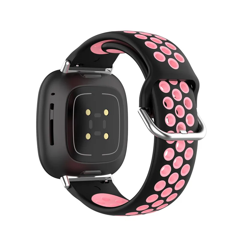 

Спортивный ремешок для Fitbit Sense Band, Силиконовый Браслет для Fitbit Versa 3 4 / Fit bit Sense, сменный ремешок для часов