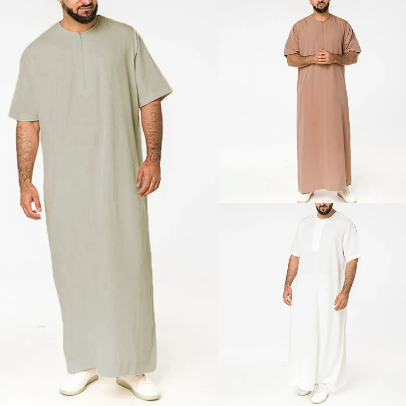 Мужская традиционная одежда Jubba Thobe для Ближнего Востока