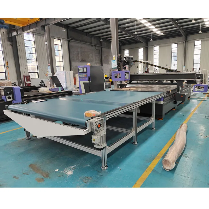 

Auto Feeding Cutting Engraving Cnc Woodworking Machines with Feeder Device Included for Wooden Board Cutting
