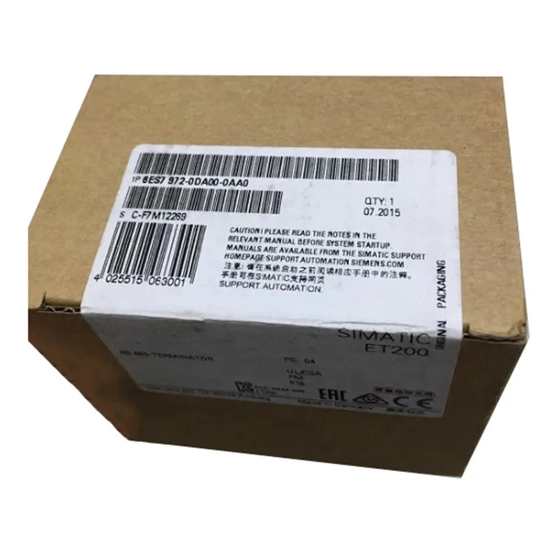

New original 6ES7972-0DA00-0AA0 terminal resistance RS-485 spot