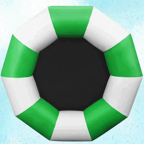 Открытый Взрослый или строительный парк надувной плавающий остров оборудование