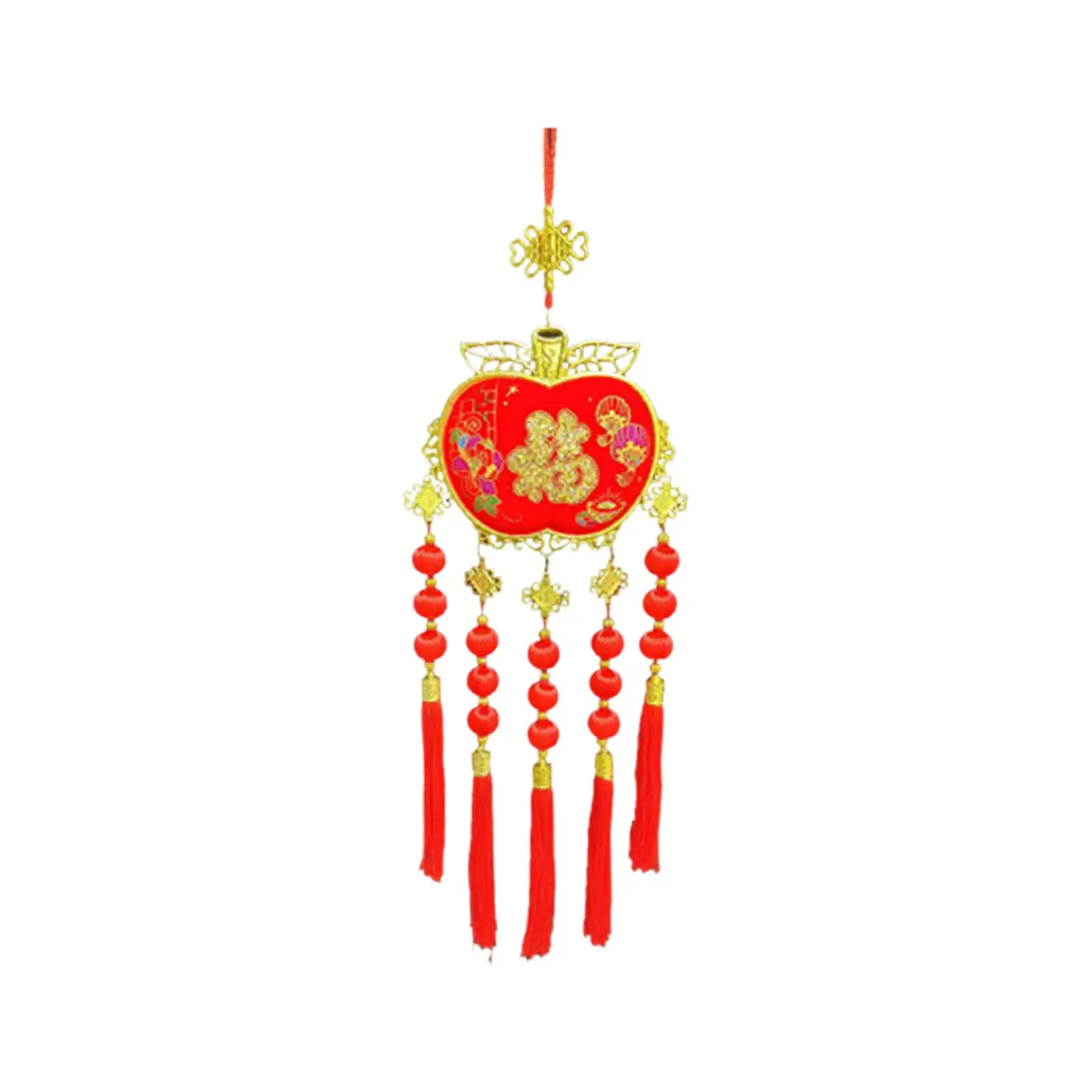 Фото Креативное китайское Новогоднее украшение, подвесной кулон для домашнего декора, 2023, украшение, иероглиф фу для восточных праздников №3