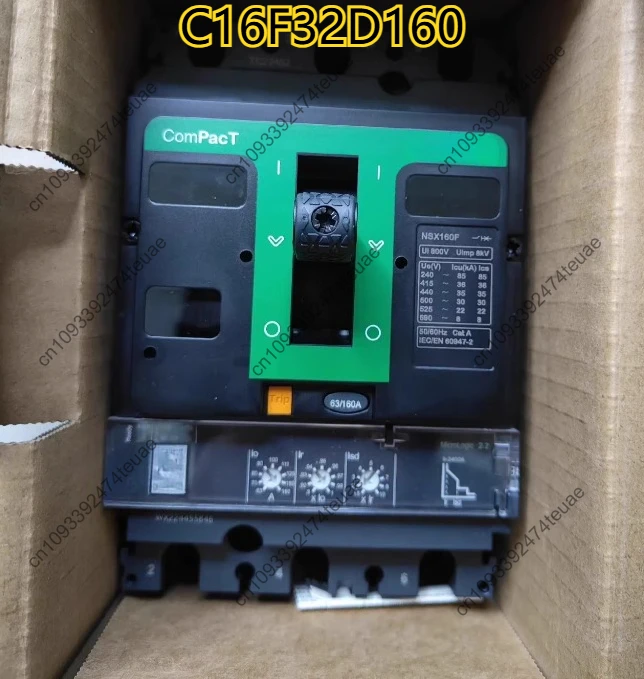 Фото новый автоматический выключатель в литом корпусе C16F32D160 NSX160F 36kA AC 3P3D 160A 2,2 №1