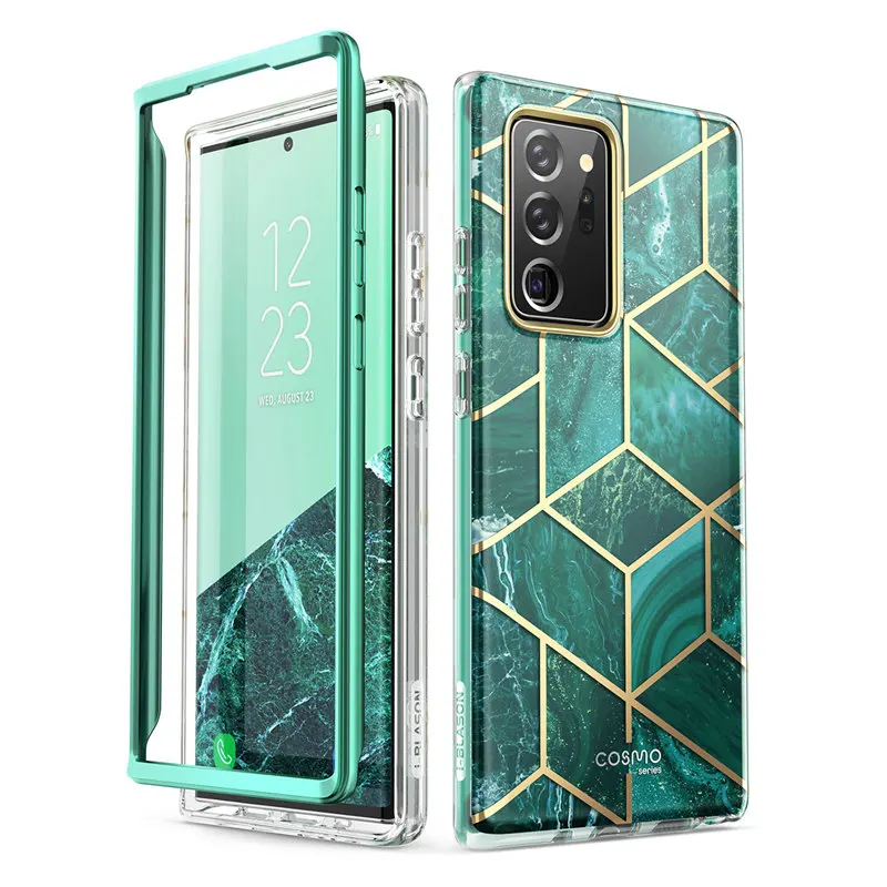 

For Samsung Galaxy Note 20 Ultra Case 6.9"(2020) I-BLASON Cosmo Full-Body Glitter Marble Cover WITHOUT Built-in Screen Protector
