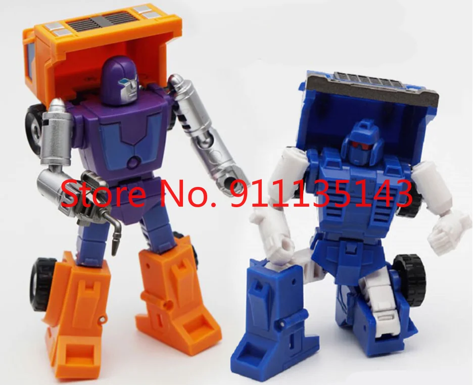 

MS-02 MS02 Huffer Engineer & MS-03 MS03 Pipes Powered-suit MFT Transformation Toys hobby Deformation Robot Deformed Holiday Gift
