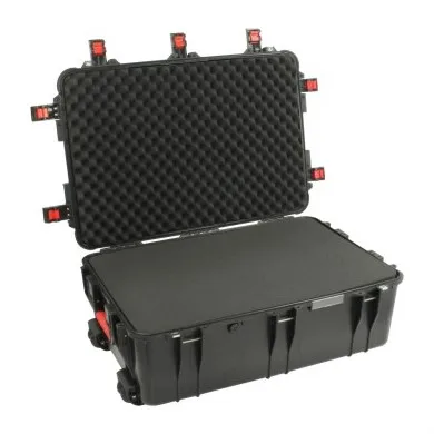 Tools Carrying Shockproof Box Plastic Flight Case with Foam