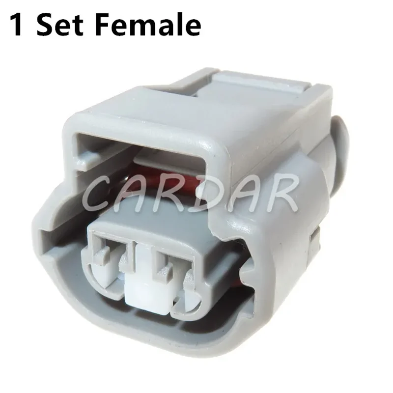 

1 комплект, 2-контактный 7283-4421 7282-4421 водонепроницаемая герметичная розетка, электрическая автомобильная вилка для разъема переменного тока Toyota в сборе