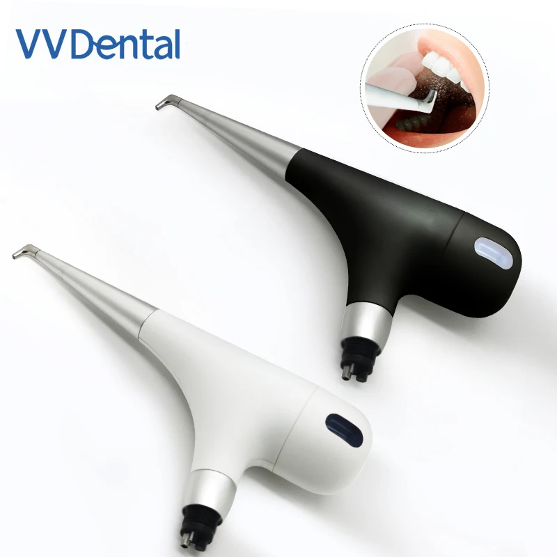 

VVDental PV-3 Air Sandblasting Gun Anti Suction Hygiene Handheld Polishing Machine Quick Connector 2/4 Hole Tooth Polishing Tool