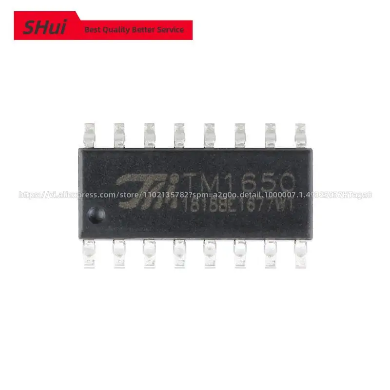 

10pcs TM1650 SOP-16 LED Drive Control Original Authentic Patch