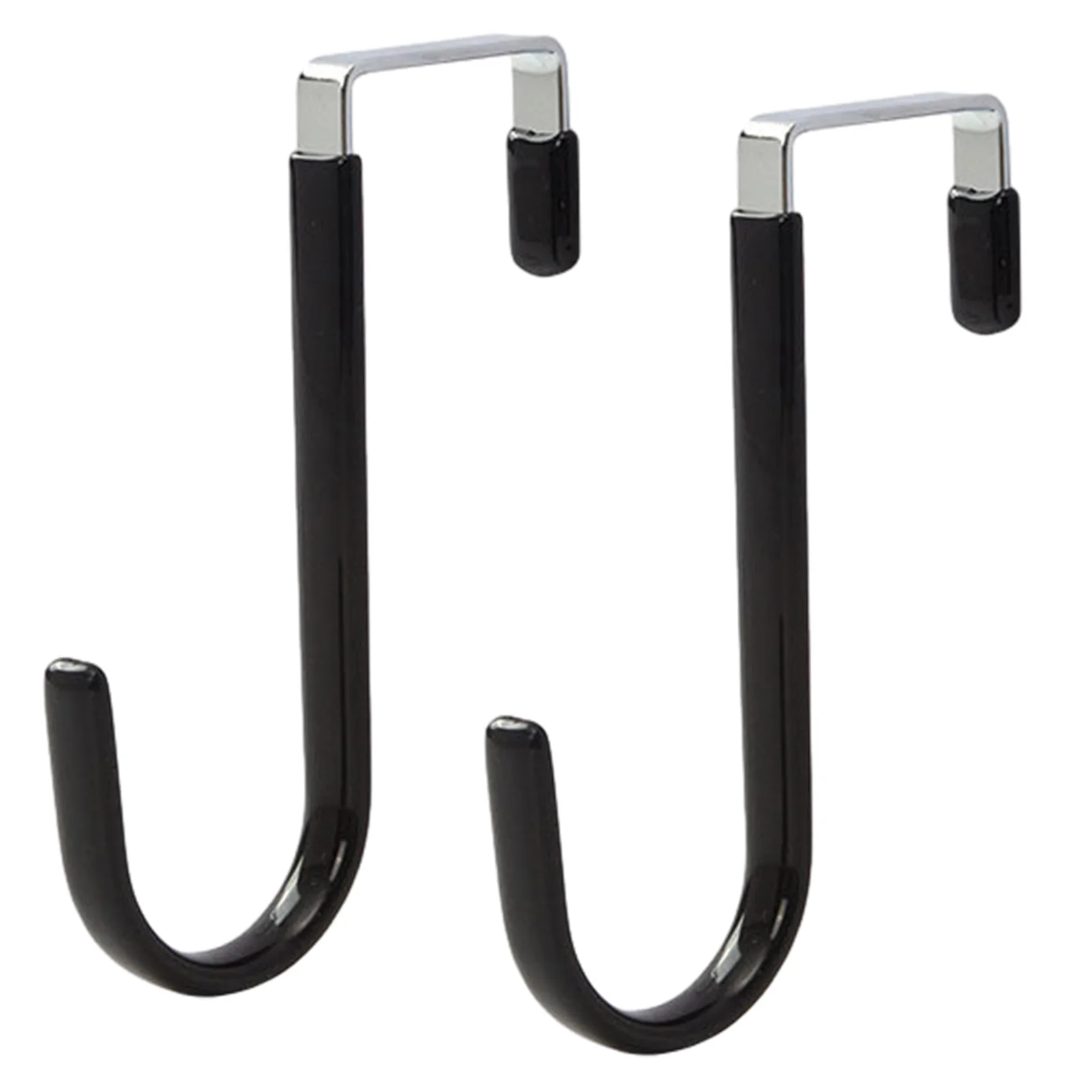 

2 шт. для подвешивания пальто спальни кухонного шкафа из нержавеющей стали крючок для одежды над дверью сверхпрочное сиденье для горшка против царапин