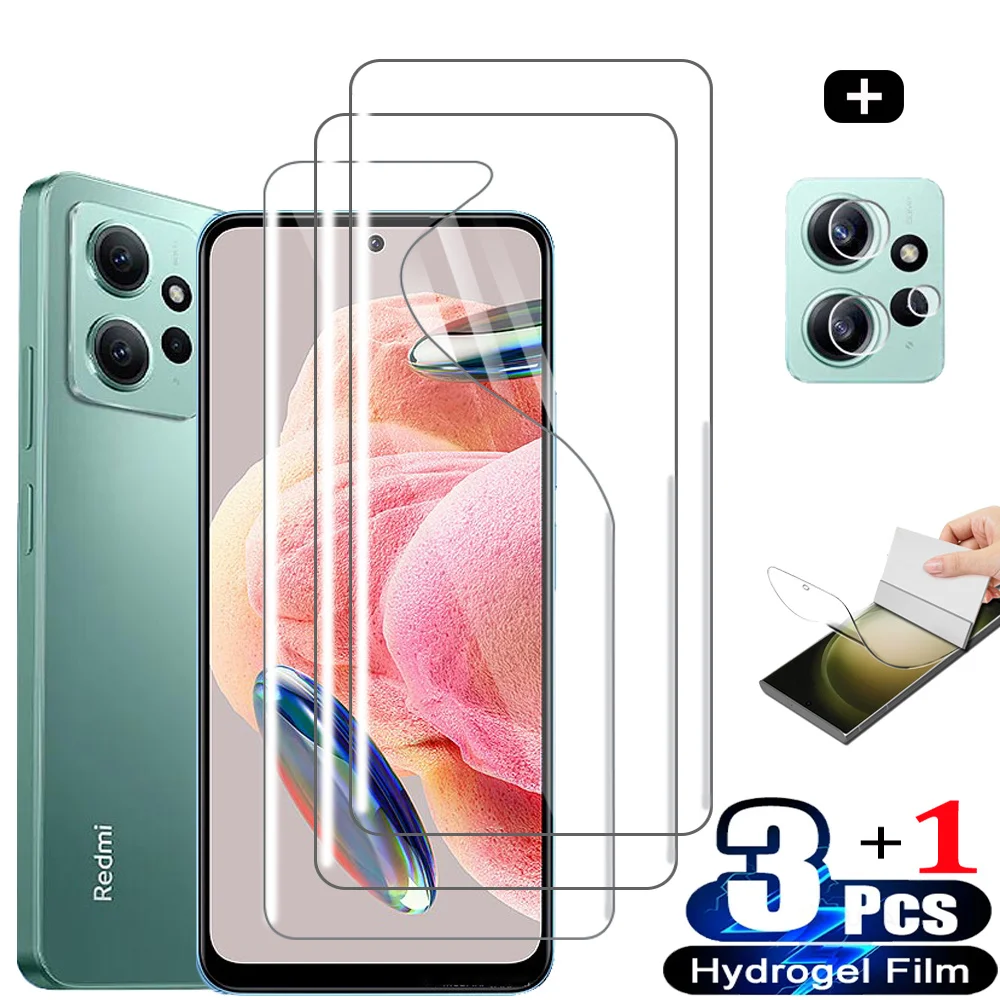 

Redmi note 12 pro Hydrogel Film For Xiaomi Redmi Note12 Pro 5G Screen Protector Redmi Note 10 11 12 Pro Plus Soft Films Note11 Pelicula hidrogel Note10 Camera Protection Nota 12S 11S 10S Front HD Movie