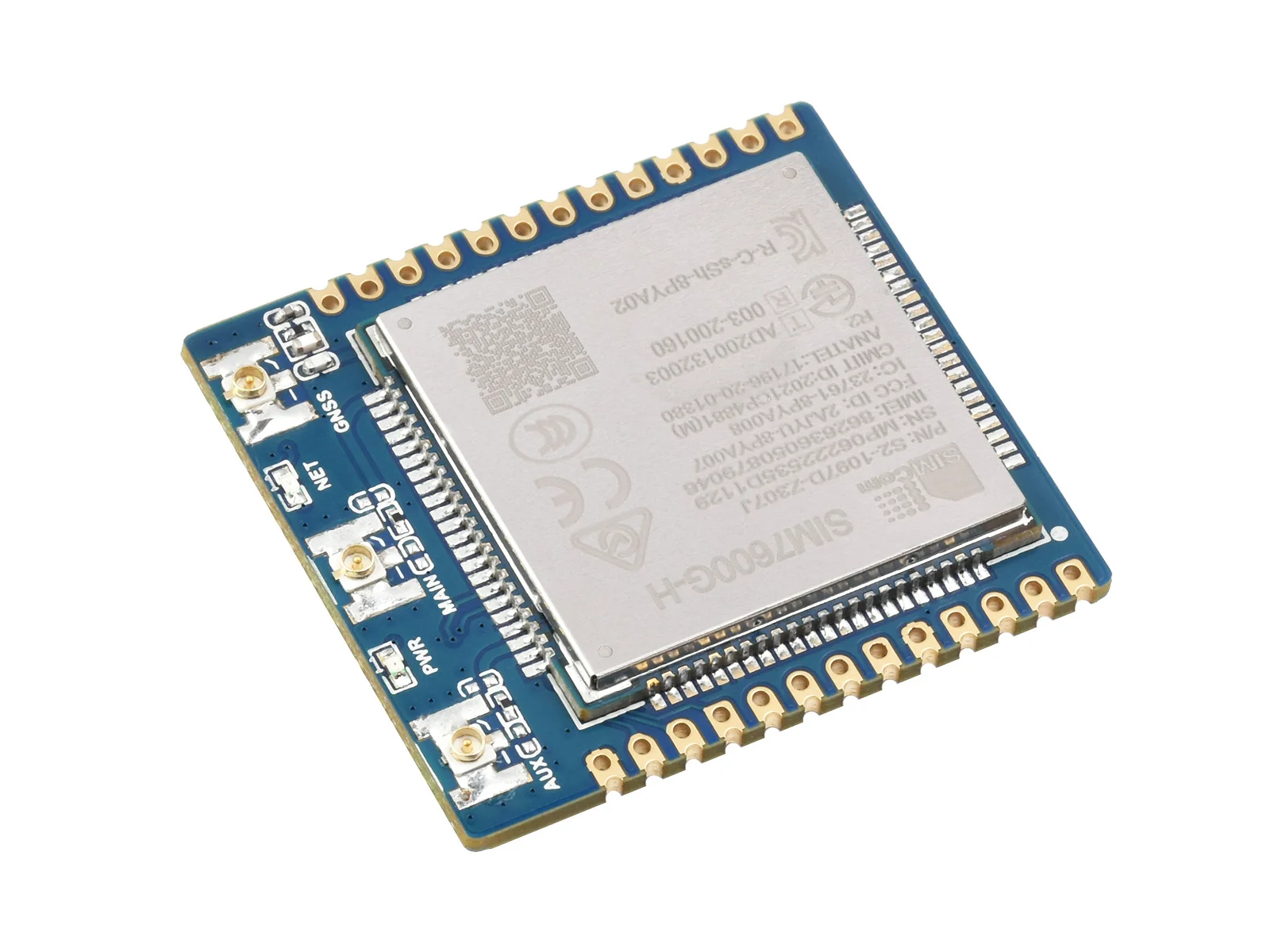 SIM7600X 4G Communication Module, Multi-band Support, Compatible with 4G/3G/2G, With GNSS Positioning, GPS/Beidou/GLONASS... images - 6