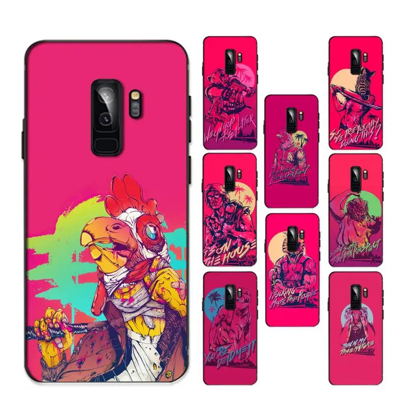 

Game Hotline Miami Phone Case for Samsung S20 lite S21 S10 S9 plus for Redmi Note8 9pro for Huawei Y6 cover