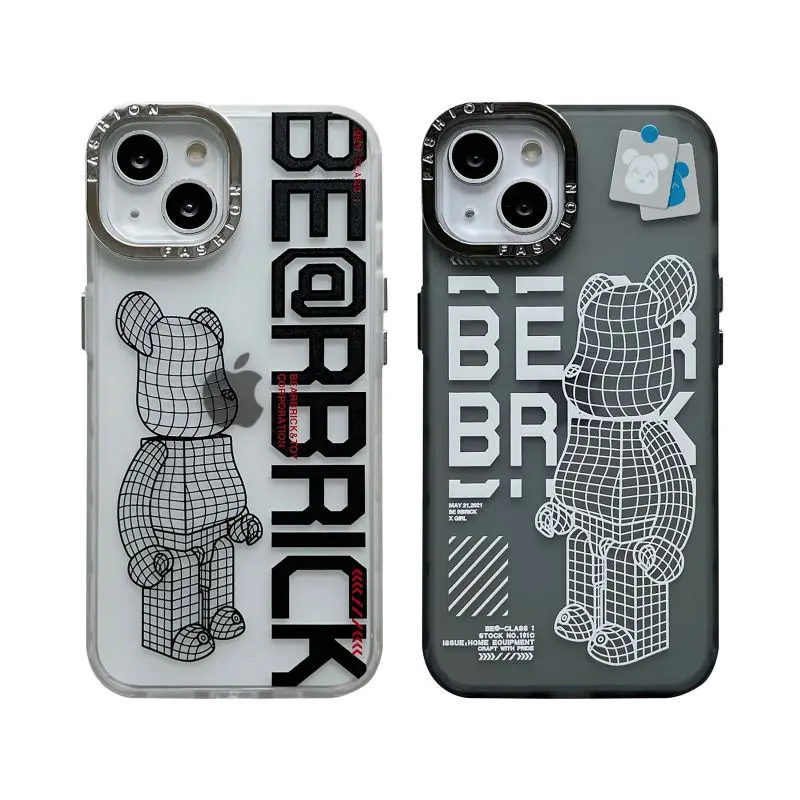 

Fashion Bear Transparent Phone Case Cover for IPhone 11 12 13 14 Pro Max Case for IPhone 14 Pro Max