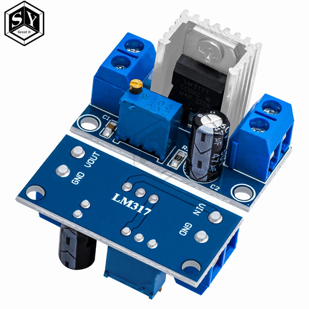 Регулятор напряжения LM317 DC