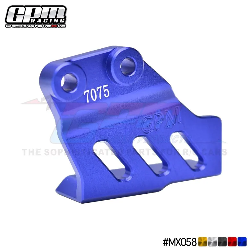 GPM CNC алюминиевая Защитная панель цепи 7075 LOS264000 для LOSI 1/4 promto MX мотоцикла FXR