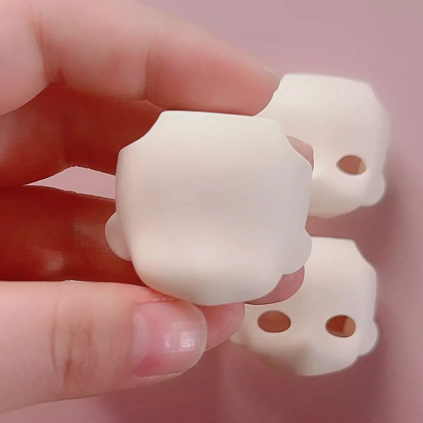 Шарнирная кукла Ob11 Ob22 blank face milky white