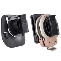 tactical handcuff holster pouch police shackles cover quick release belt clip loop handcuff holder military accessories