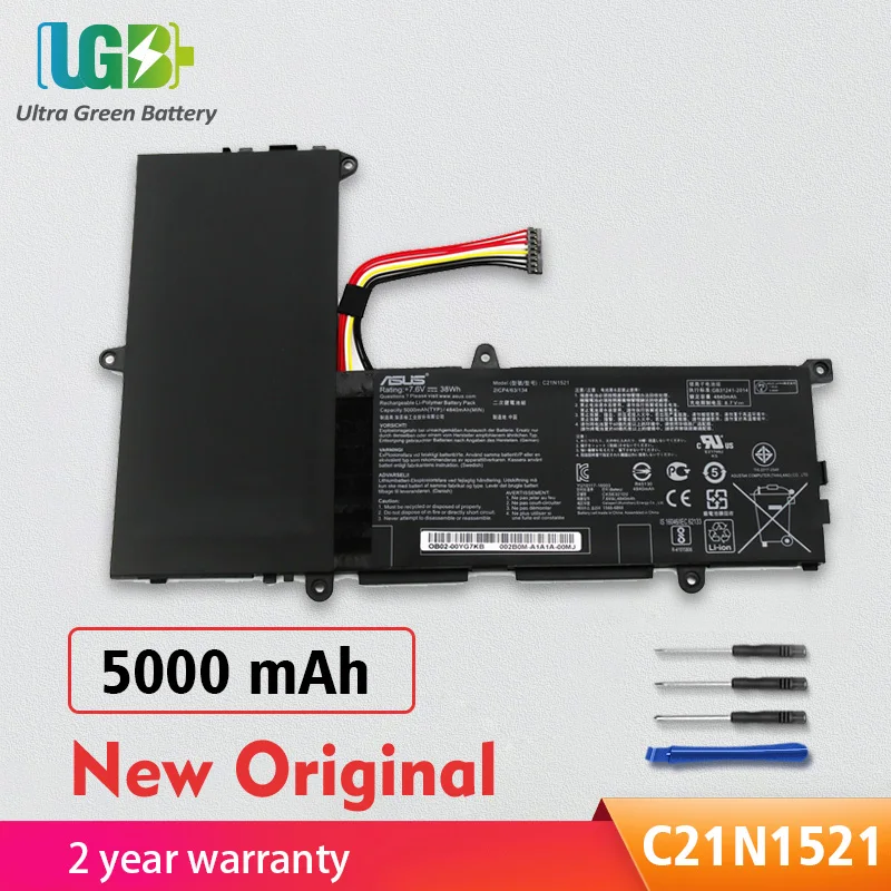 

UGB New Original C21N1521 Battery For Asus VivoBook E200HA E200HA-1A E200HA-1B E200HA-1E E200HA-1G