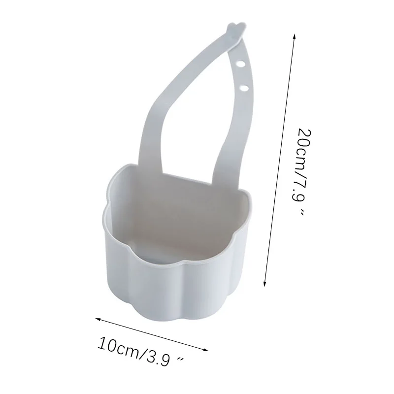 

Сливная корзина для раковины синяя из полипропилена