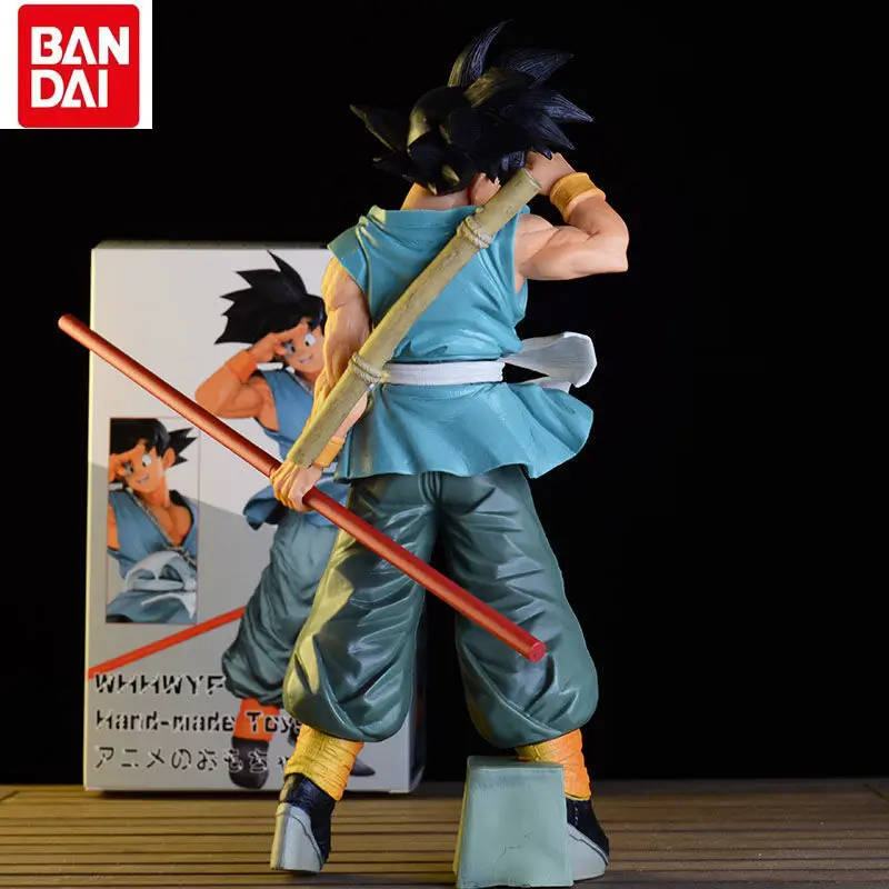 

Bandai Anime Seven Dragon Ball Stick Sun Wukong Hand Do Somersault Cloud Ornament Model Children's Birthday Gift 22-26CM