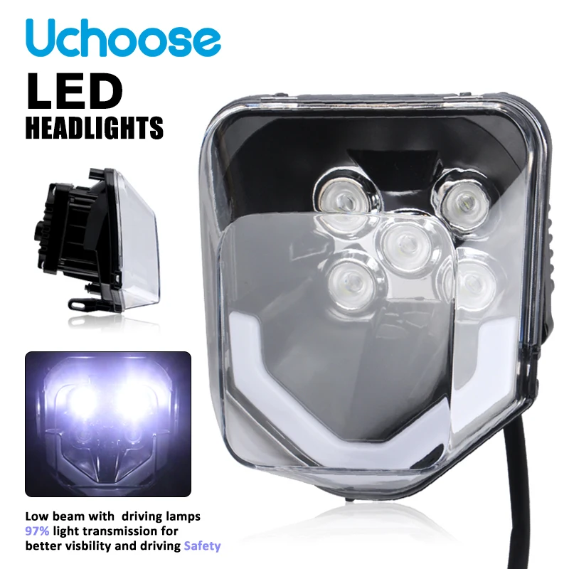 

Для Husqvarna TE 300 250 FE 350 450 FC TC 701 Supermoto Enduro Wick Motocross модифицированные детали 2017-2019 мотоциклетная фонарь