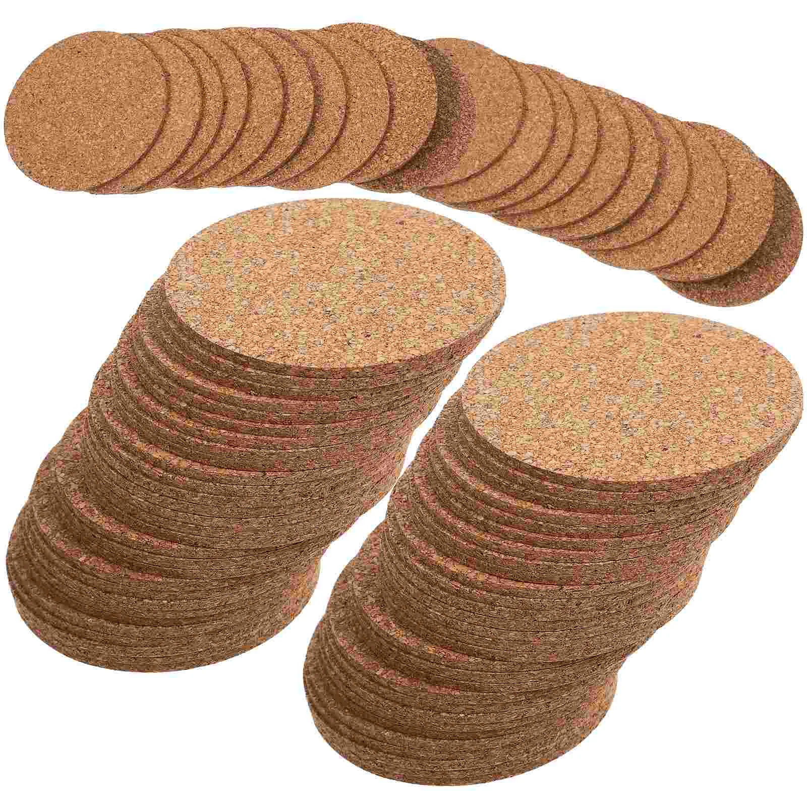 

Coasters Cork Mat Coaster Cup Pad Drink Mug Hot Mats Table Pot Wood Round Placemat Pan Drinking Wedding Tabletop Decoration