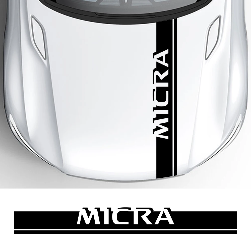 Наклейки для Nissan Micra автомобильные виниловые наклейки в полоску аксессуары