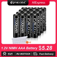 Ni-Mh AAA аккумуляторы 1100 mAh от бренда PALO