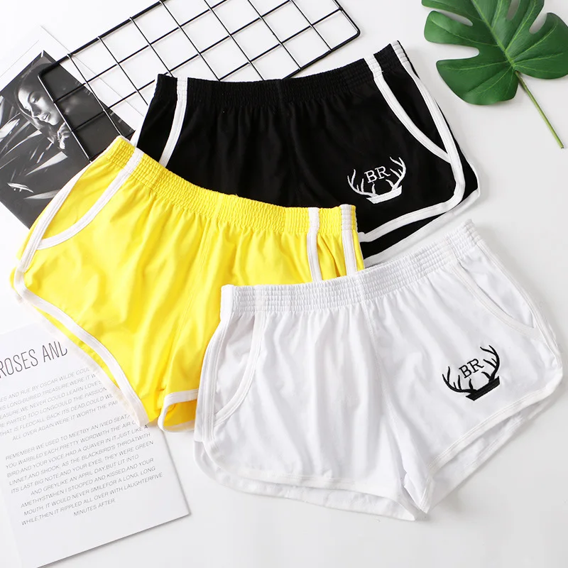 3 Pcs Cotton Arlo Pants Mid-waist Men Underwear Fashion Sports Underpants Home Fitness Boxers Casual Beach Panties