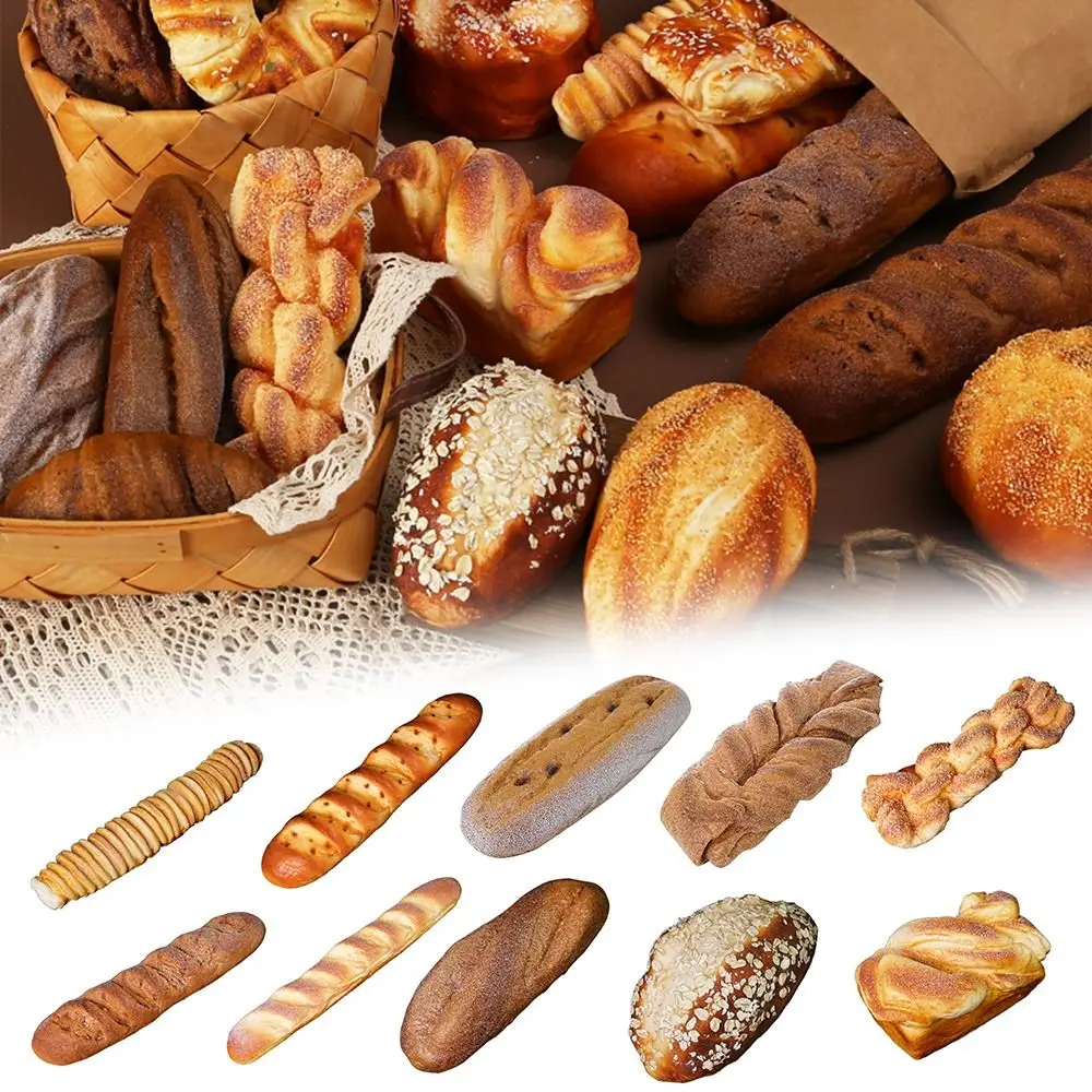 

Gift Photo Props Accessories Bakery Scene Model Home Decoration Simulation Food Artificial Bread Kitchen Toy