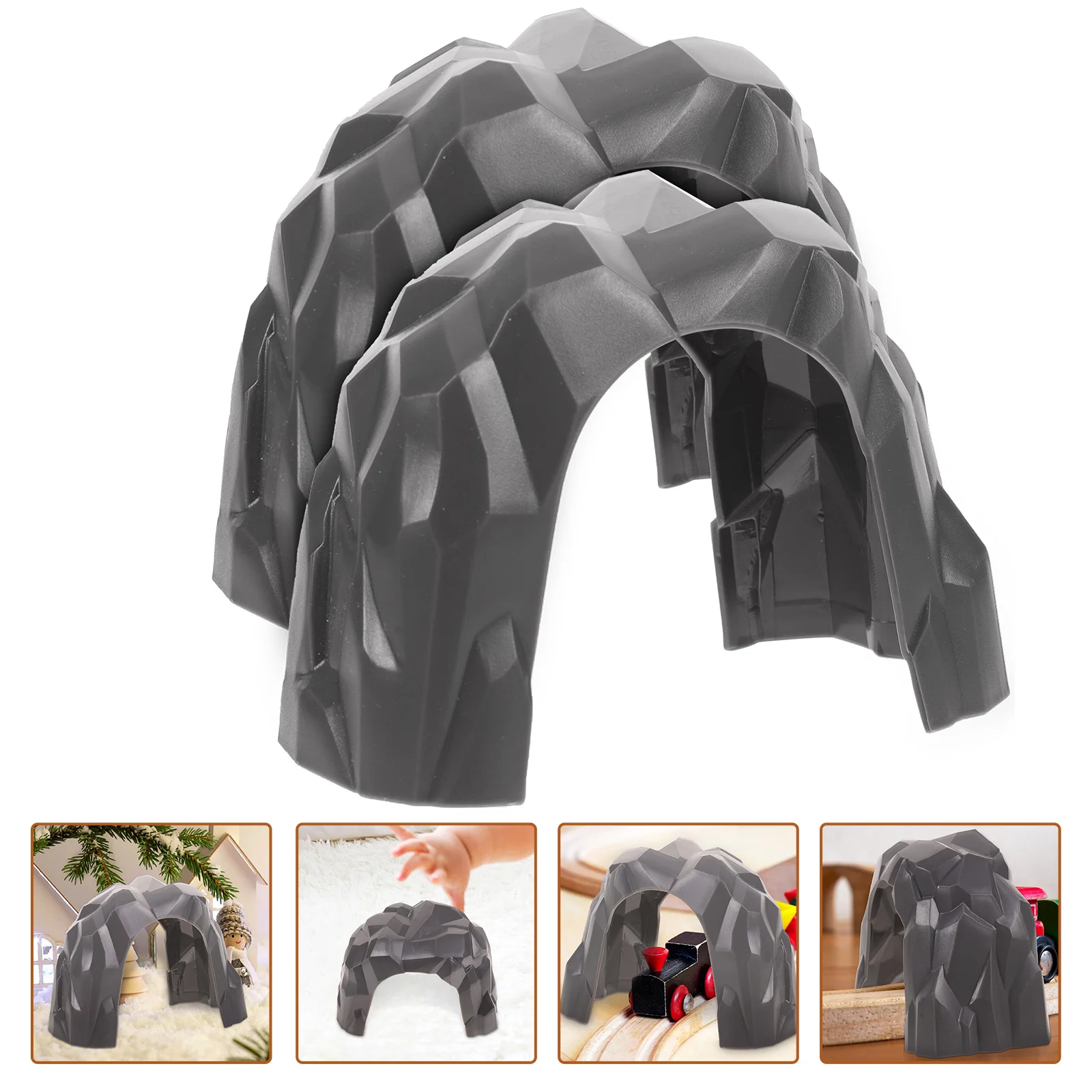 2 шт. декоративные туннели для поезда