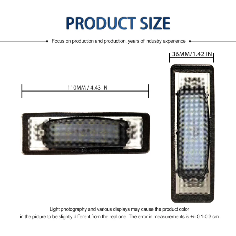 Номерной знак Canbus без ошибок 2 шт. светильник 6000k для Kia Sportage 2017-2020 GT 2019-2021 Optima K5