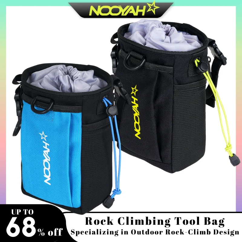 NOOYAH Скалолазание Инструмент Мешок Drawstring Открытый Альпинизм Восхождение