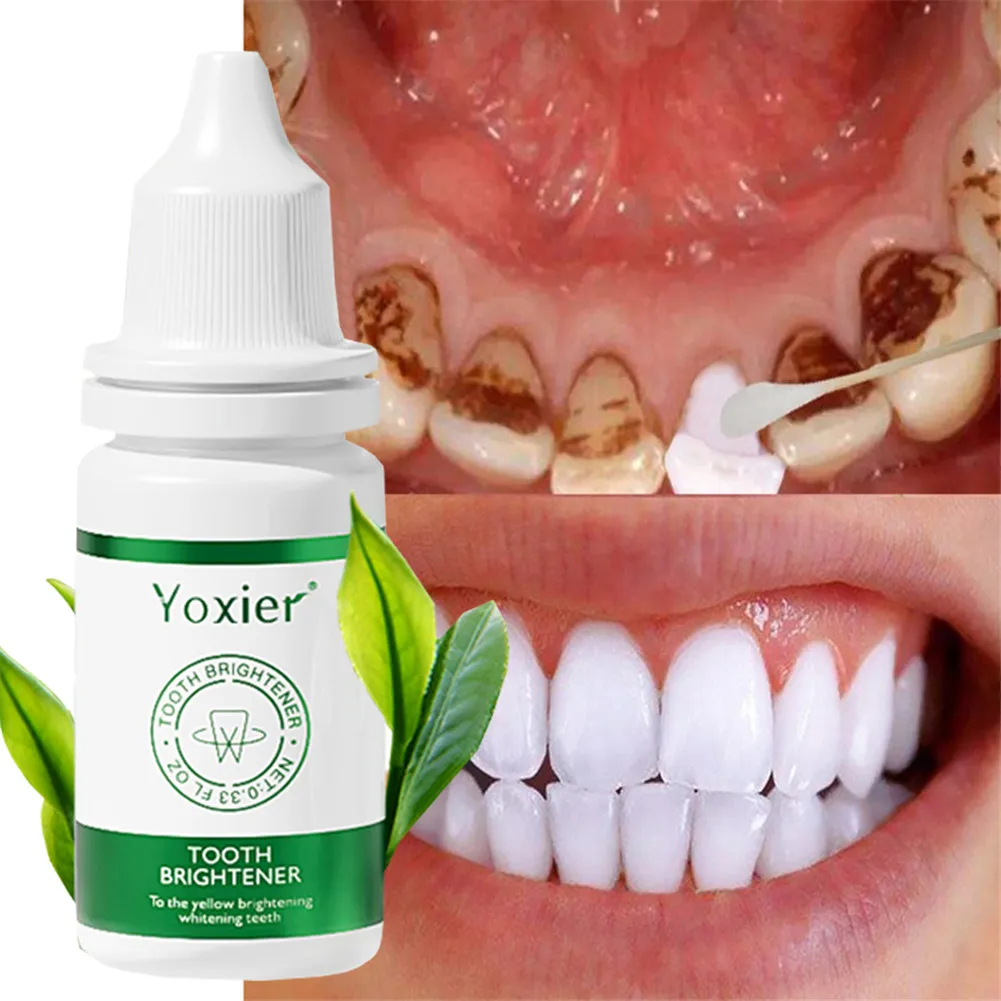 

Teeth Whitening Serum Plaque Stain Removal Cleaning Oral Hygiene Treatment Tooth Bleaching Essence Fresh Breath Dental Tool Care