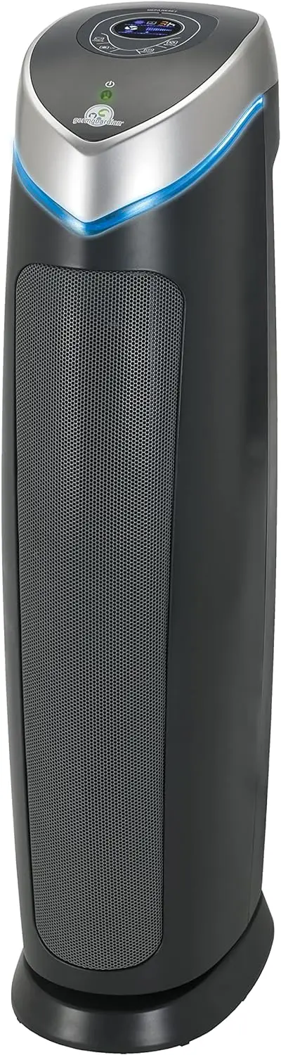 

Guardian Air Purifier with HEPA 13 Pet Filter, Removes 99.97% of Pollutants, Covers Large Room up to 915 Sq. Foot in 1 Hr, UV-C