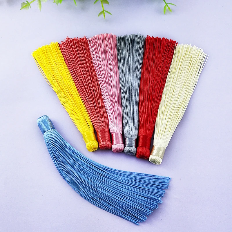 Китайский узел с кисточкой сделай сам материал ручной работы подвесное ухо