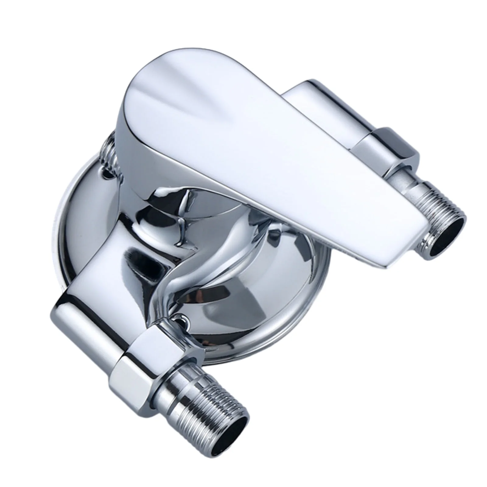 

Chrome Deck Mount Universal Shower Mixer Taps For Bathroom - Hot & Cold Mixing Replacement Bathroom Shower Accessories