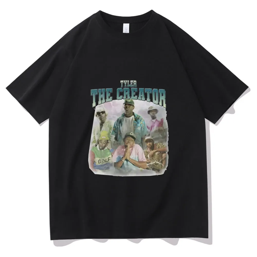 

Rapper Hip Hop Golf Wang Igor Tyler The Creator FASHION Tshirt Regular Tees O-collar Unisex T-shirt Men T Shirts Short Sleeve