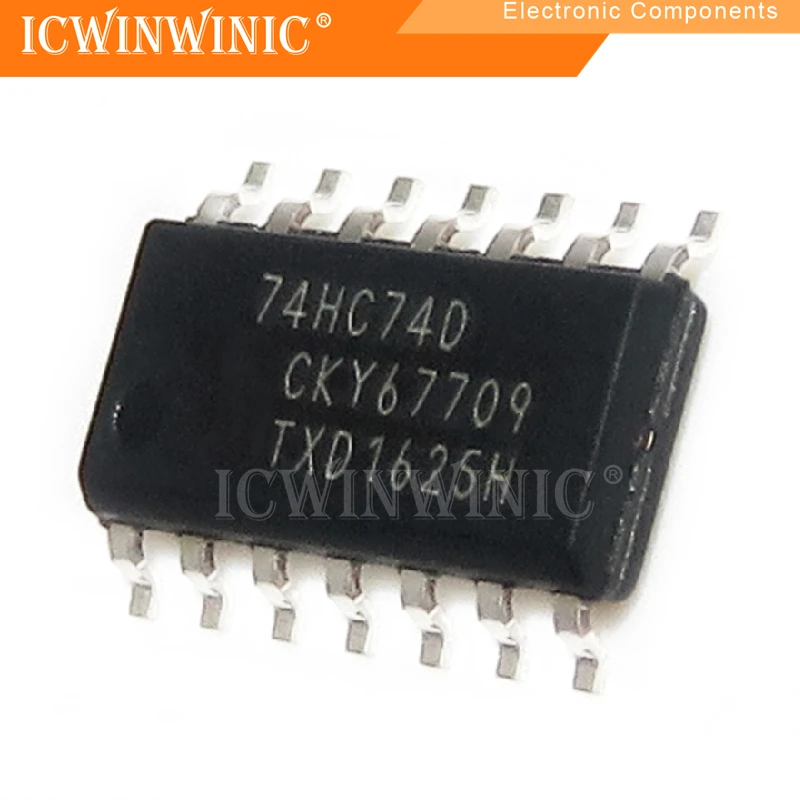 10 шт. 74HC74D 74HC74