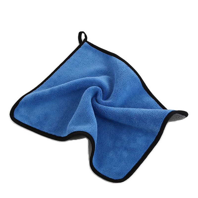 

Профессиональное полотенце из микрофибры премиум-класса, толстая салфетка для чистки, полотенце для сушки, абсорбирующие двухсторонние пл...