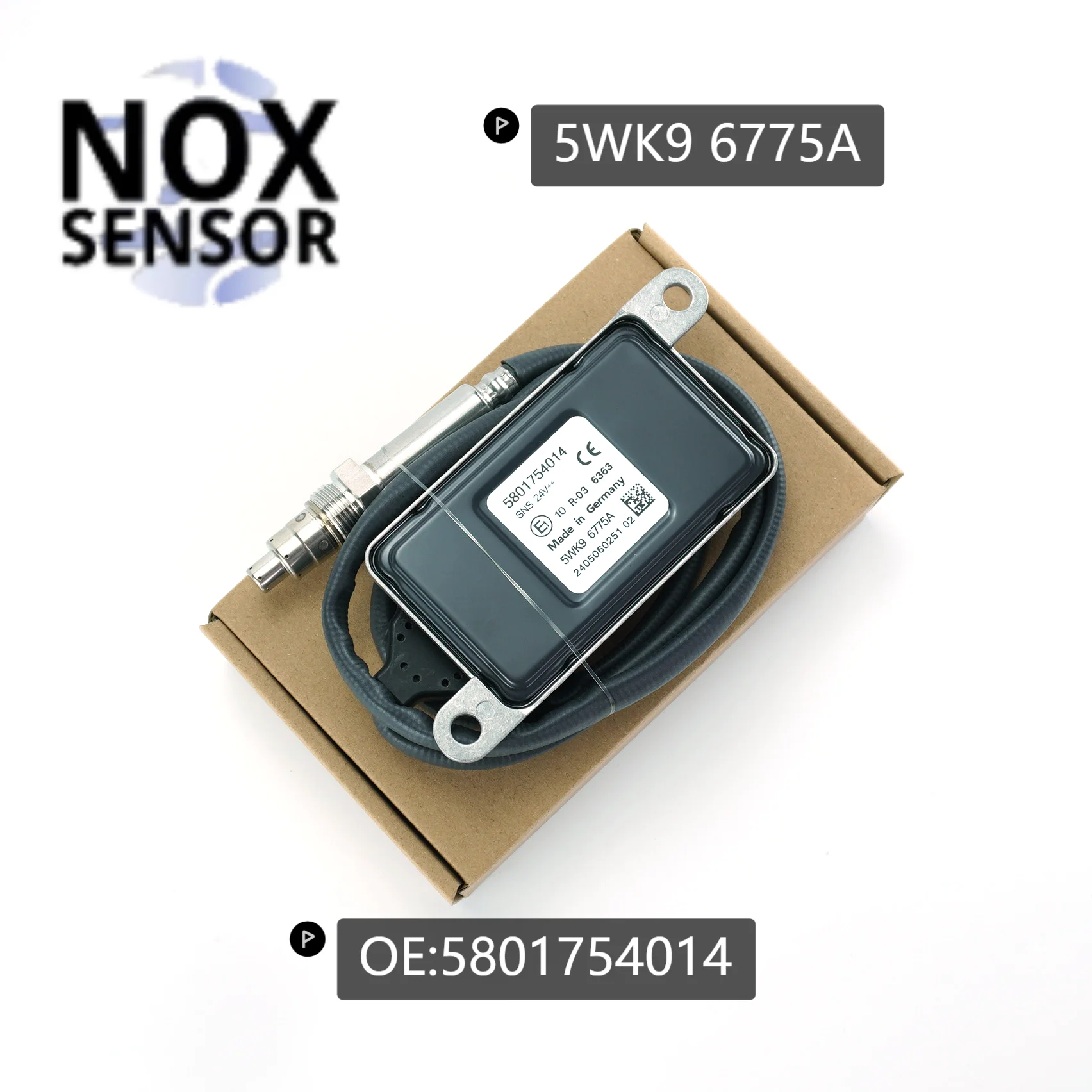 5WK96775A Прямые продажи с фабрики хорошая цена 5WK9 6775A 5801754014 Датчик оксида азота NOX для