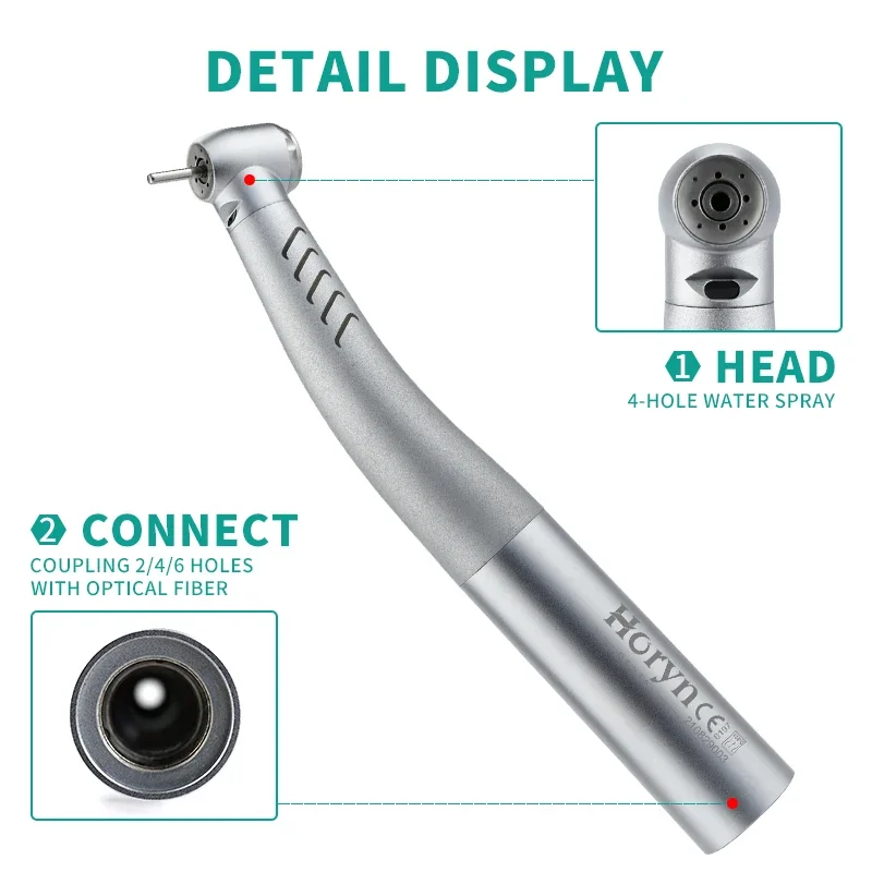 Турбина ден tal 246 оптоволоконный светодиод K9000 высокоскоростной наконечник без