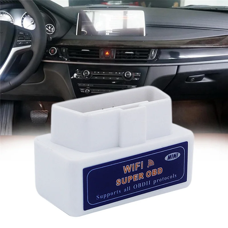 OBD2 автомобильный диагностический сканер V1.5 WIFI для автомобиля OBDII инструмент код