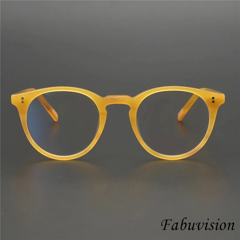 OV5183 Женская и мужская винтажная оправа для очков круглая ретро оптическая