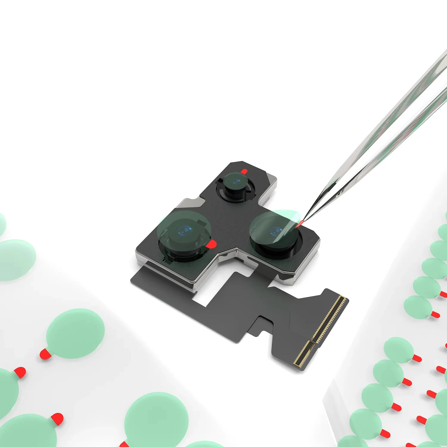 HISEECON 2uul защитный пакет для телефона с камерой 1000 шт. iPhone 16 Samsung