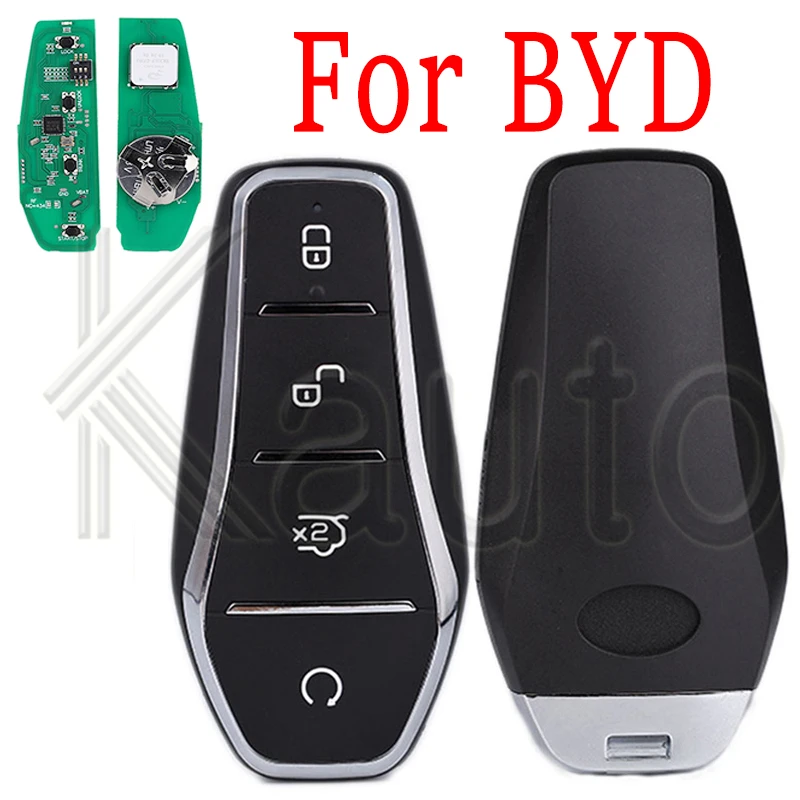 Автомобильный ключ дистанционного управления для BYD Qin PLUS DM-i EV Yuan SON ID46 Чип 433 92 МГц
