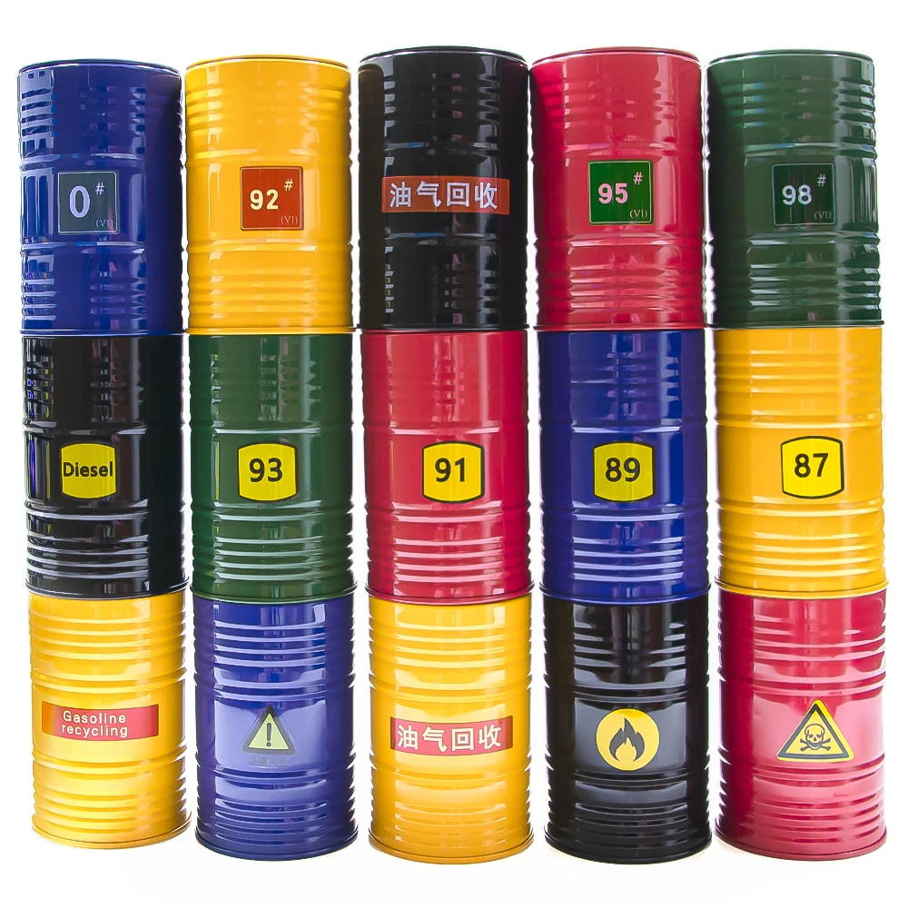 Металлический масляный ствол моделирования для 1/10 1/14 1/18 RC гусеничного