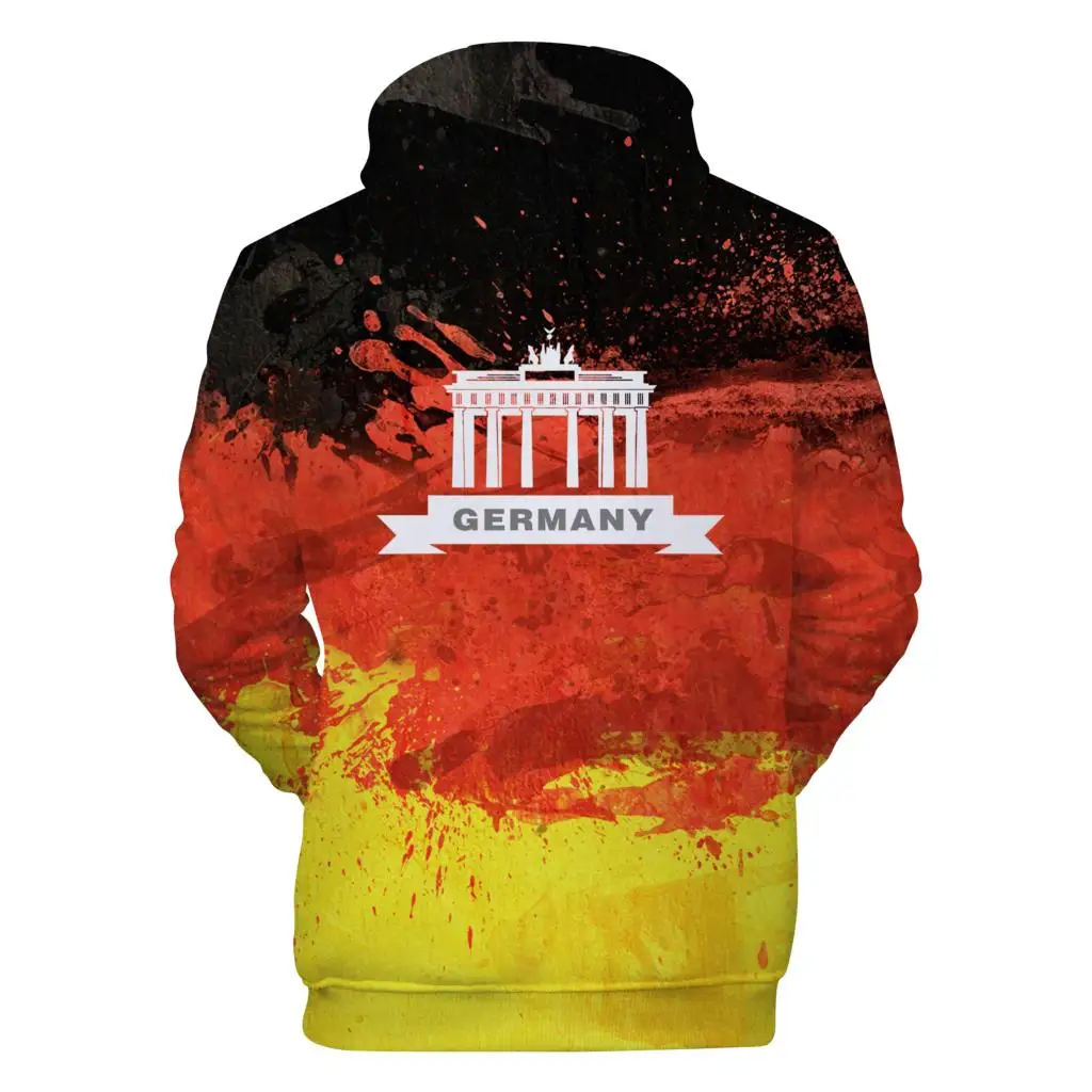 

Aikooki Men/women Fashion Germany National Flag 3D Hoodies High Quality 3D Print Germany National Flag Casual Men's Hoodies